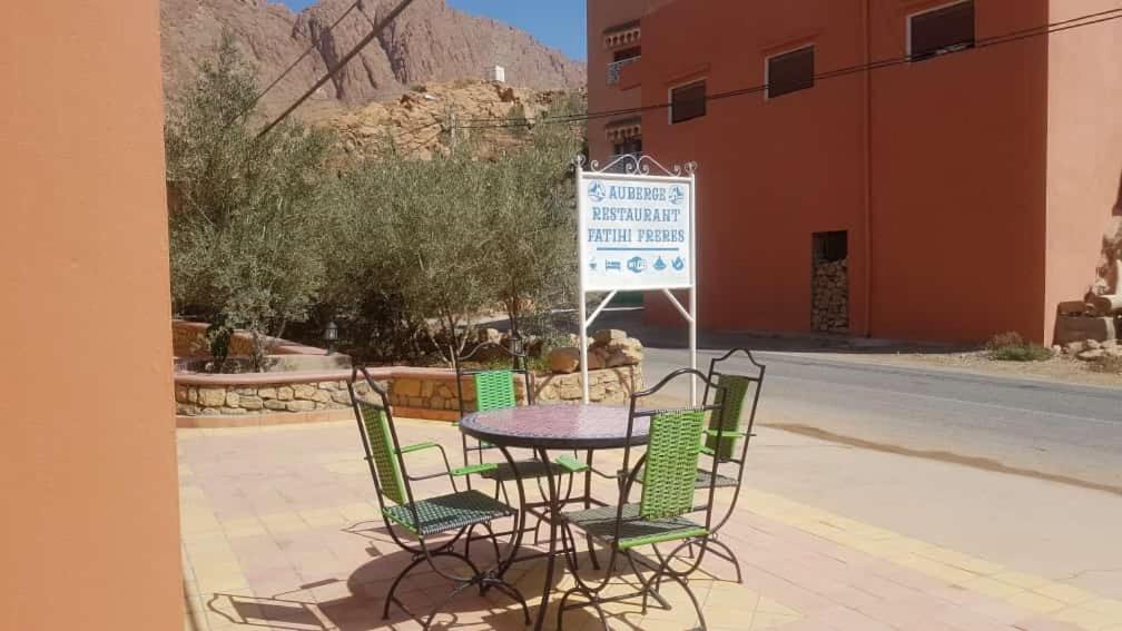Auberge Restaurant Fatihi Freres Tinghir Εξωτερικό φωτογραφία